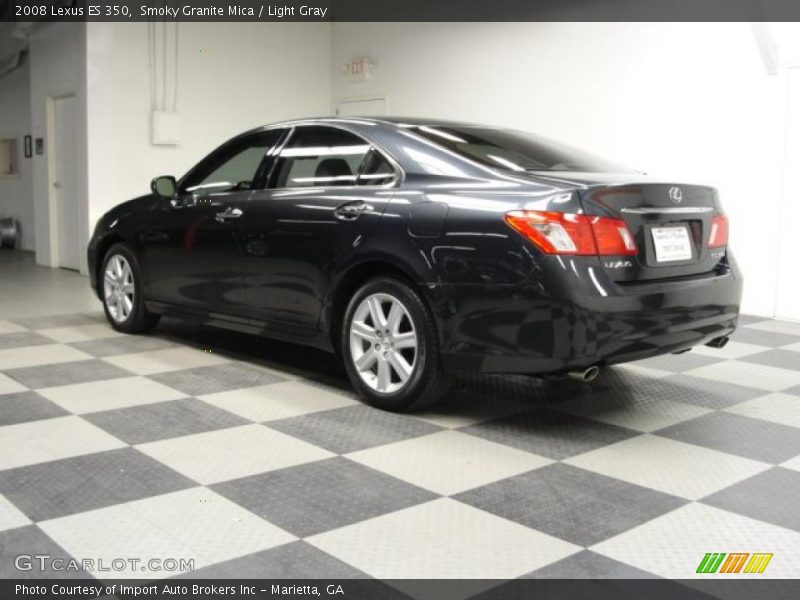 Smoky Granite Mica / Light Gray 2008 Lexus ES 350