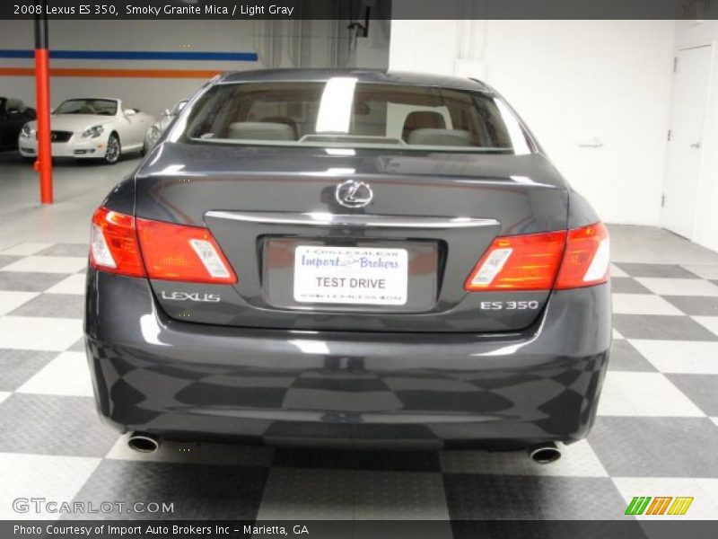 Smoky Granite Mica / Light Gray 2008 Lexus ES 350