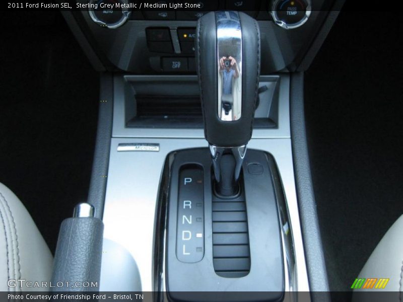 Sterling Grey Metallic / Medium Light Stone 2011 Ford Fusion SEL