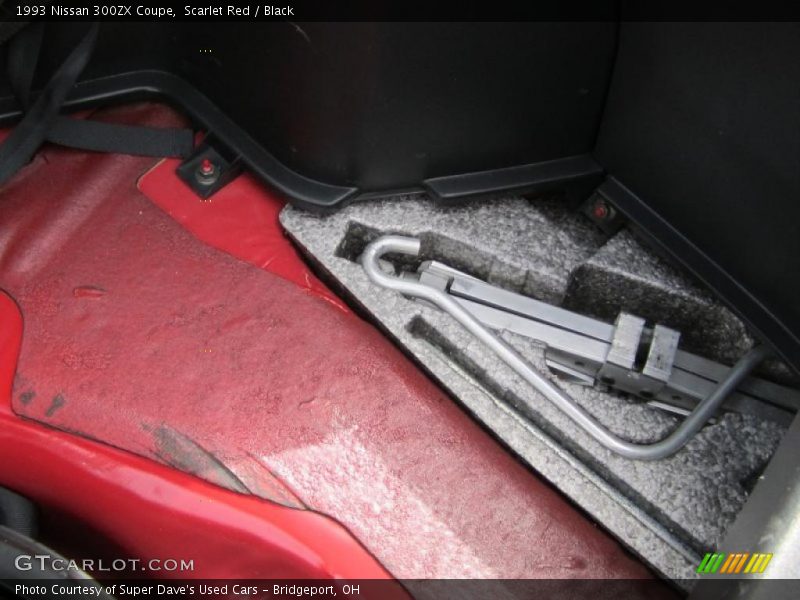 Scarlet Red / Black 1993 Nissan 300ZX Coupe