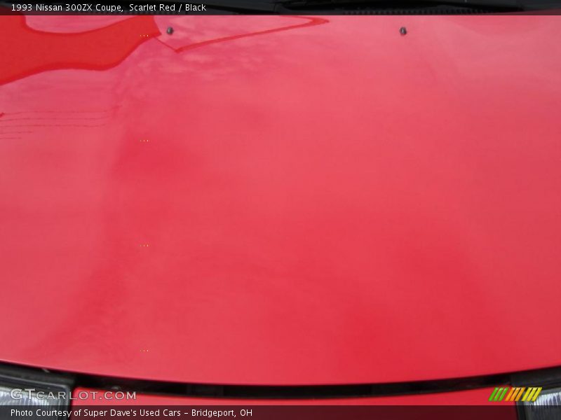 Scarlet Red / Black 1993 Nissan 300ZX Coupe