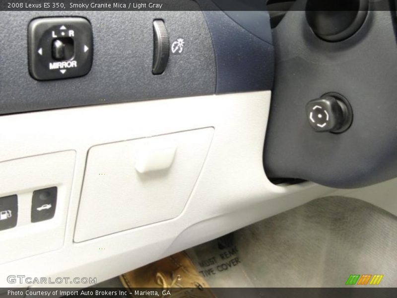 Smoky Granite Mica / Light Gray 2008 Lexus ES 350