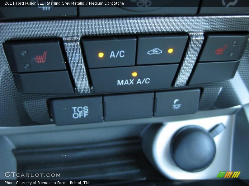 Sterling Grey Metallic / Medium Light Stone 2011 Ford Fusion SEL