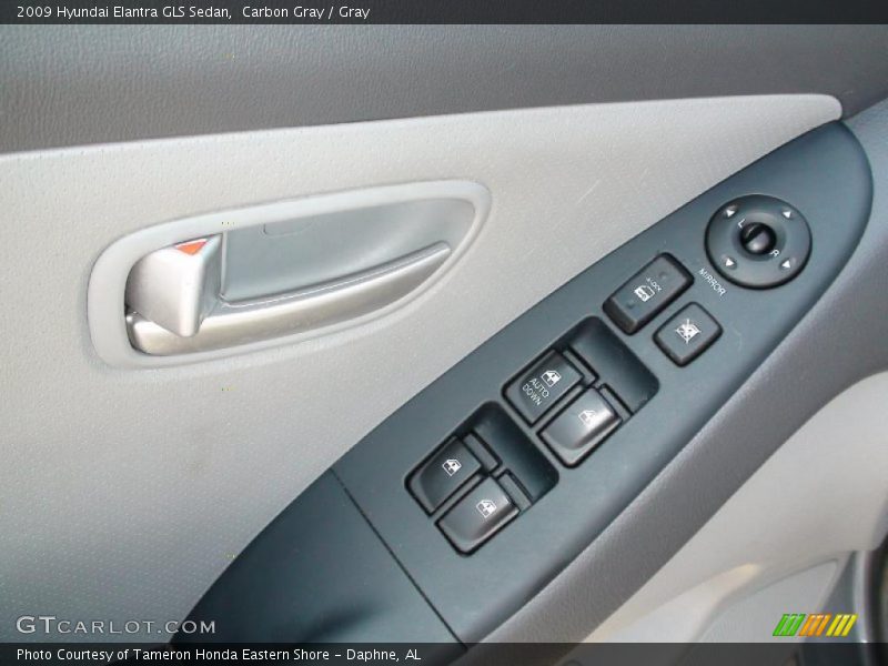 Carbon Gray / Gray 2009 Hyundai Elantra GLS Sedan