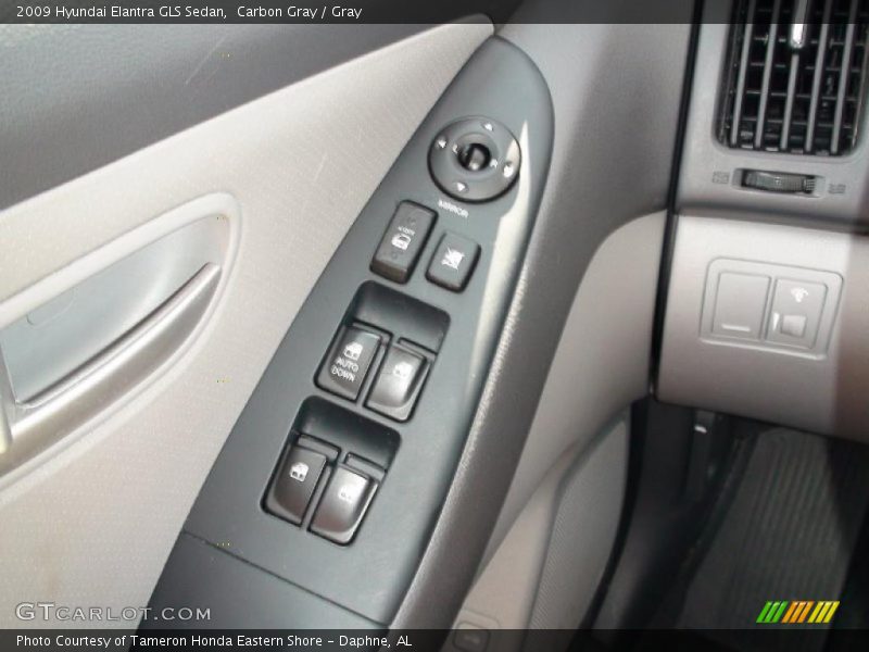 Carbon Gray / Gray 2009 Hyundai Elantra GLS Sedan