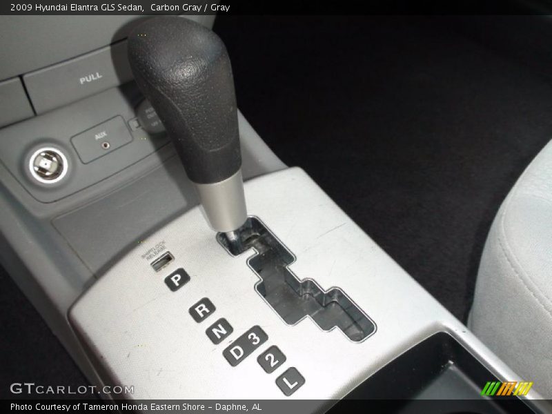 Carbon Gray / Gray 2009 Hyundai Elantra GLS Sedan