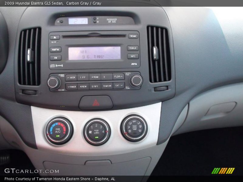 Carbon Gray / Gray 2009 Hyundai Elantra GLS Sedan