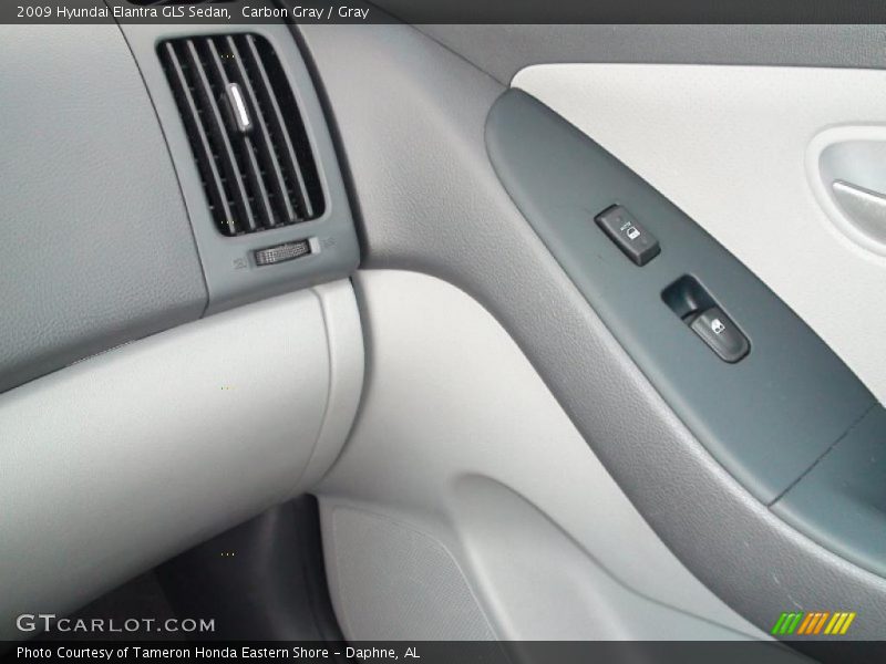 Carbon Gray / Gray 2009 Hyundai Elantra GLS Sedan