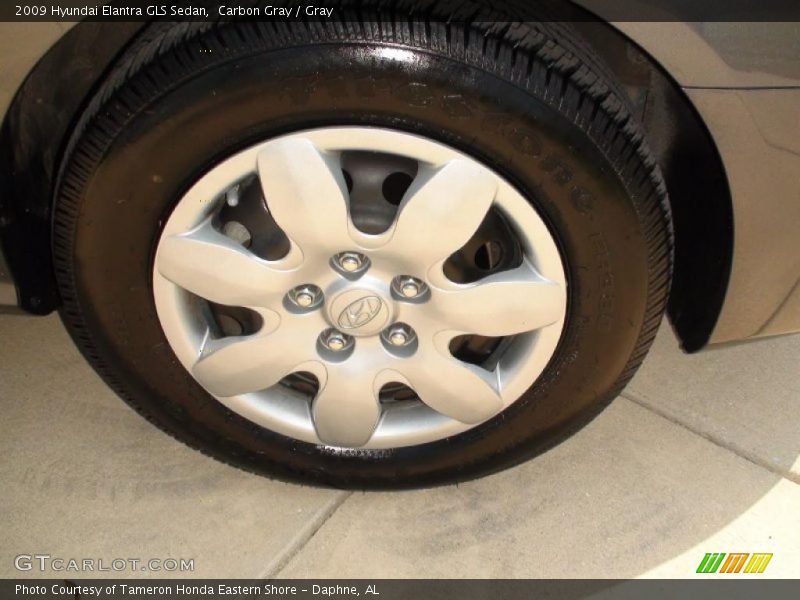 Carbon Gray / Gray 2009 Hyundai Elantra GLS Sedan