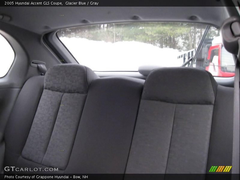 Glacier Blue / Gray 2005 Hyundai Accent GLS Coupe