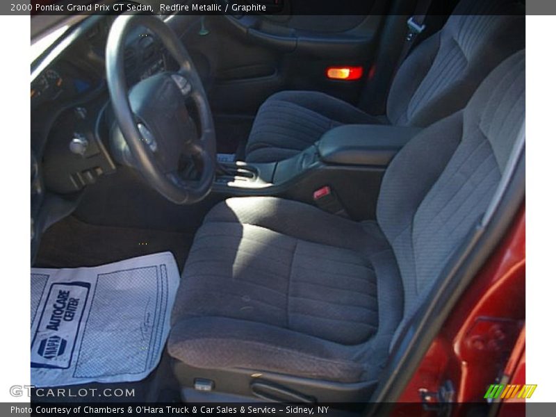 Redfire Metallic / Graphite 2000 Pontiac Grand Prix GT Sedan
