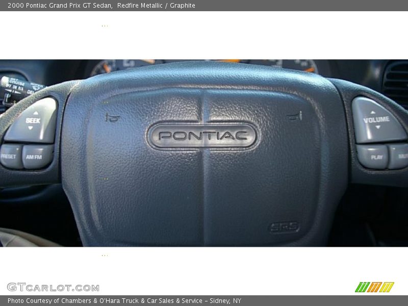 Redfire Metallic / Graphite 2000 Pontiac Grand Prix GT Sedan