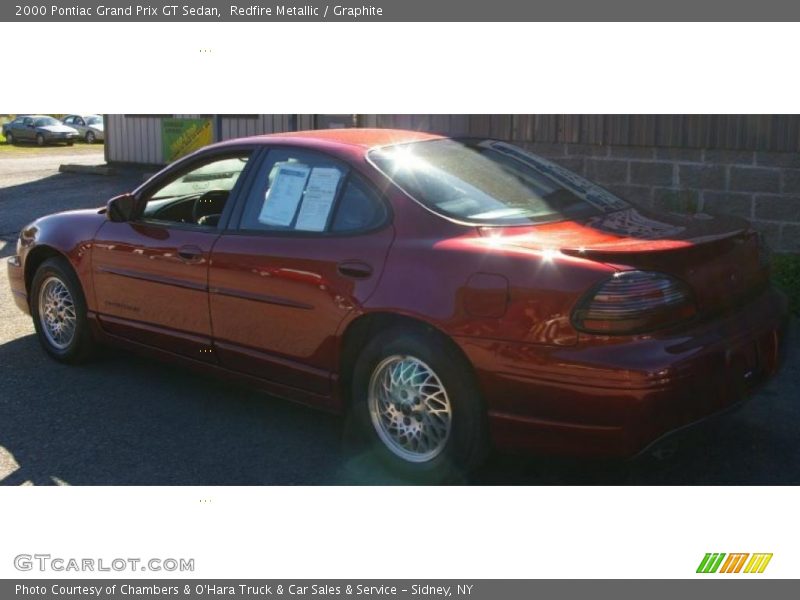 Redfire Metallic / Graphite 2000 Pontiac Grand Prix GT Sedan