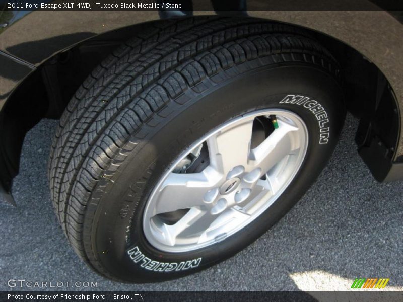 Tuxedo Black Metallic / Stone 2011 Ford Escape XLT 4WD