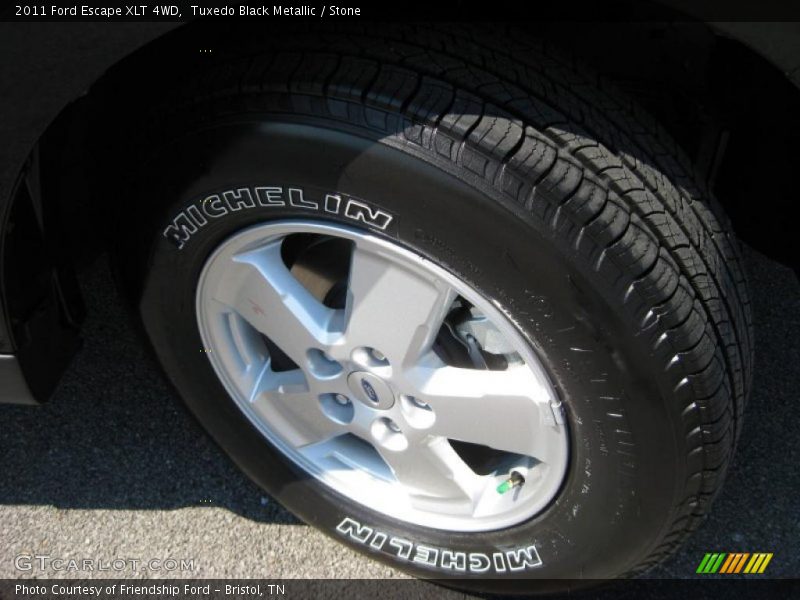 Tuxedo Black Metallic / Stone 2011 Ford Escape XLT 4WD