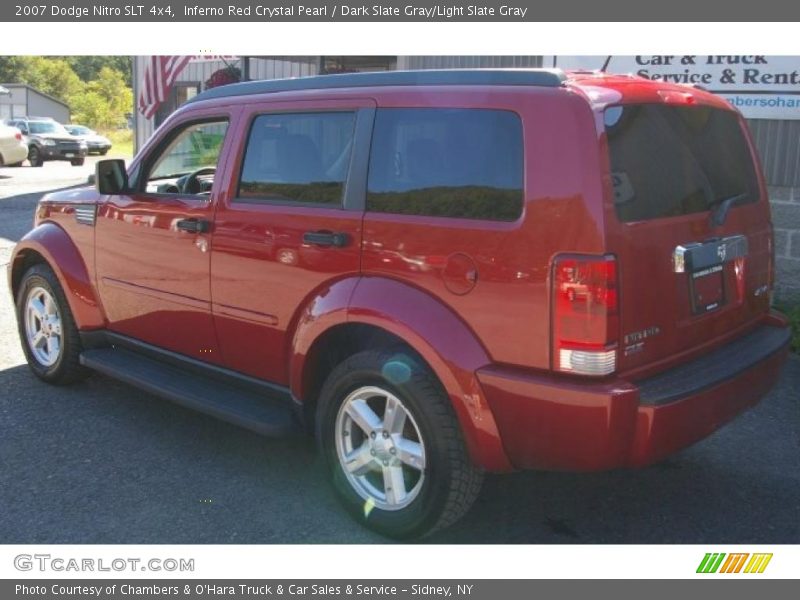 Inferno Red Crystal Pearl / Dark Slate Gray/Light Slate Gray 2007 Dodge Nitro SLT 4x4