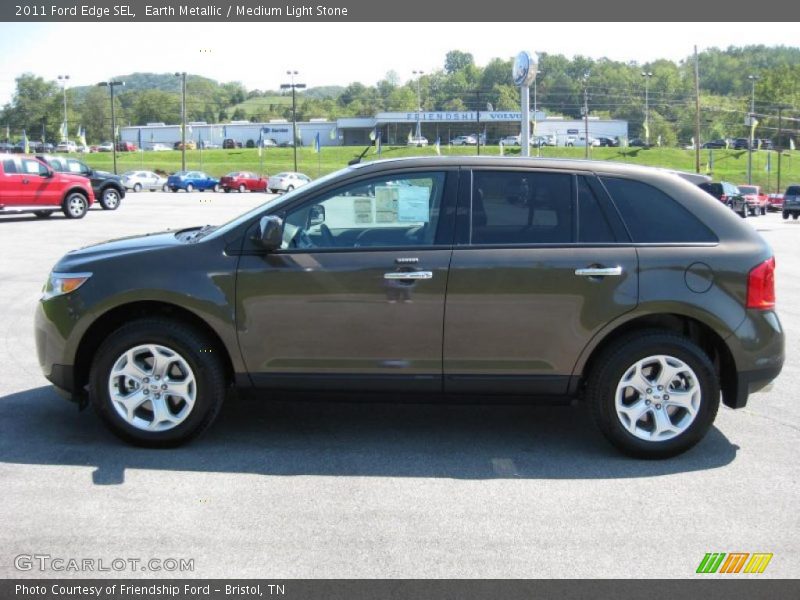 Earth Metallic / Medium Light Stone 2011 Ford Edge SEL