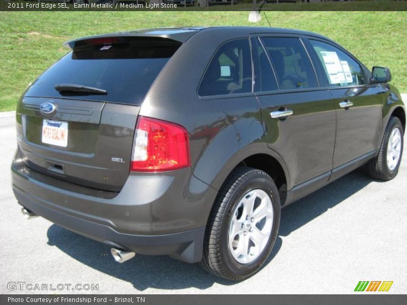 Earth Metallic / Medium Light Stone 2011 Ford Edge SEL