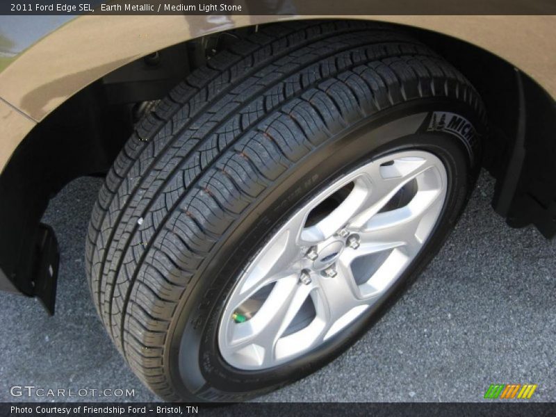 Earth Metallic / Medium Light Stone 2011 Ford Edge SEL