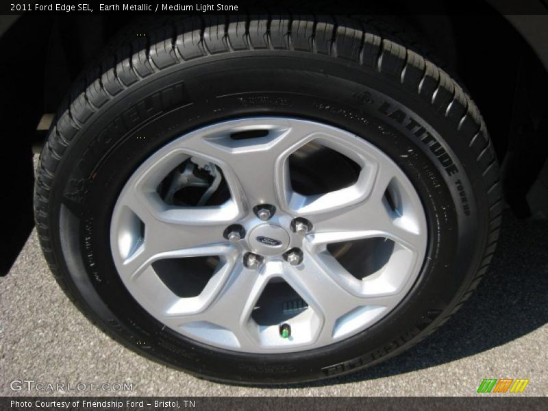 Earth Metallic / Medium Light Stone 2011 Ford Edge SEL