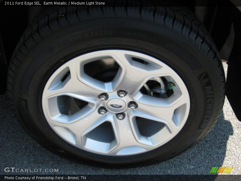 Earth Metallic / Medium Light Stone 2011 Ford Edge SEL