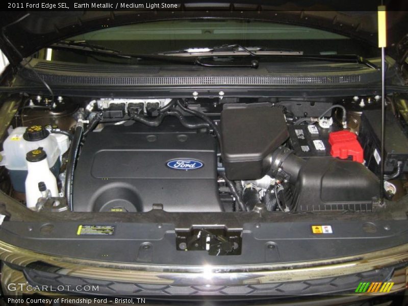 Earth Metallic / Medium Light Stone 2011 Ford Edge SEL