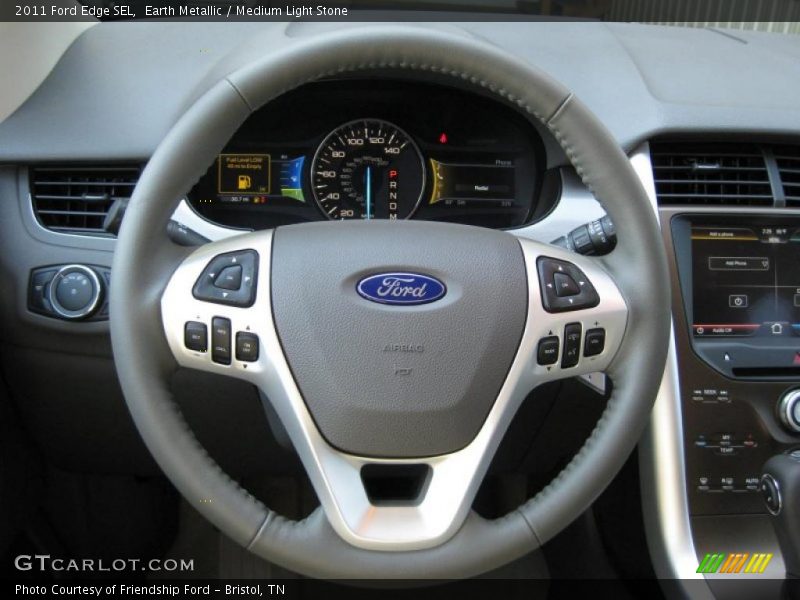 Earth Metallic / Medium Light Stone 2011 Ford Edge SEL