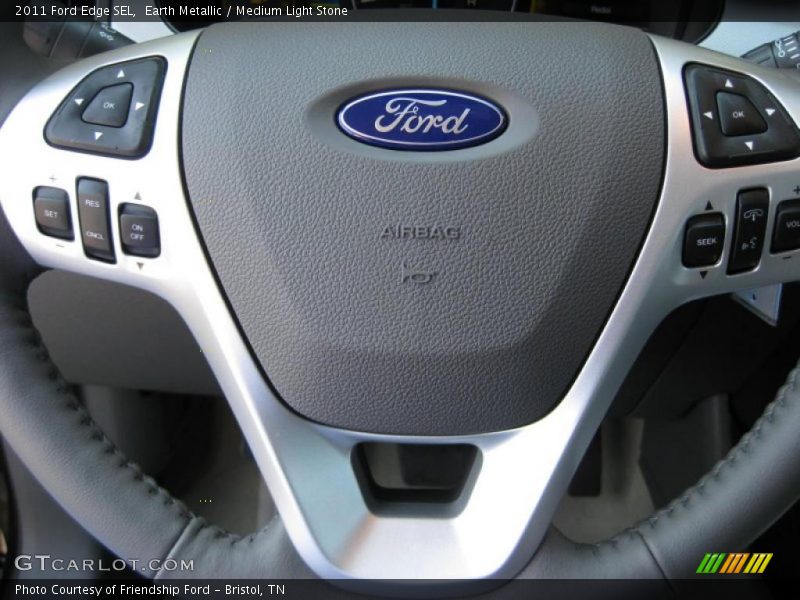 Earth Metallic / Medium Light Stone 2011 Ford Edge SEL