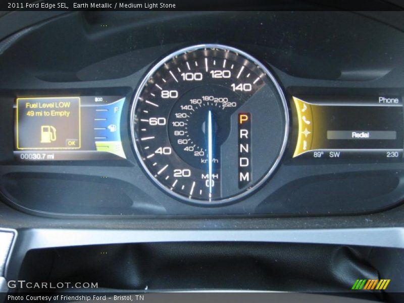 Earth Metallic / Medium Light Stone 2011 Ford Edge SEL