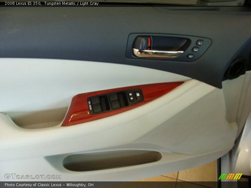 Tungsten Metallic / Light Gray 2008 Lexus ES 350