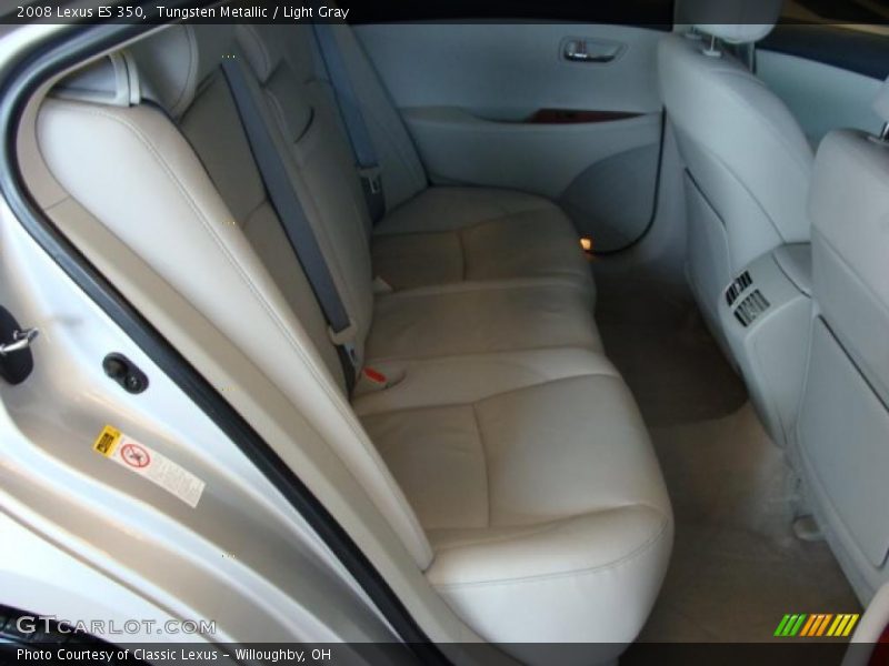 Tungsten Metallic / Light Gray 2008 Lexus ES 350