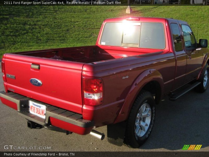 Redfire Metallic / Medium Dark Flint 2011 Ford Ranger Sport SuperCab 4x4