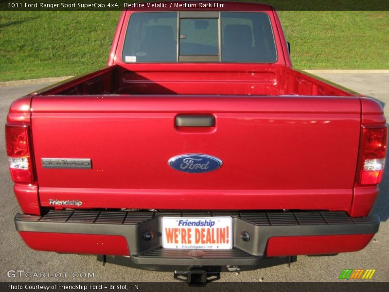 Redfire Metallic / Medium Dark Flint 2011 Ford Ranger Sport SuperCab 4x4