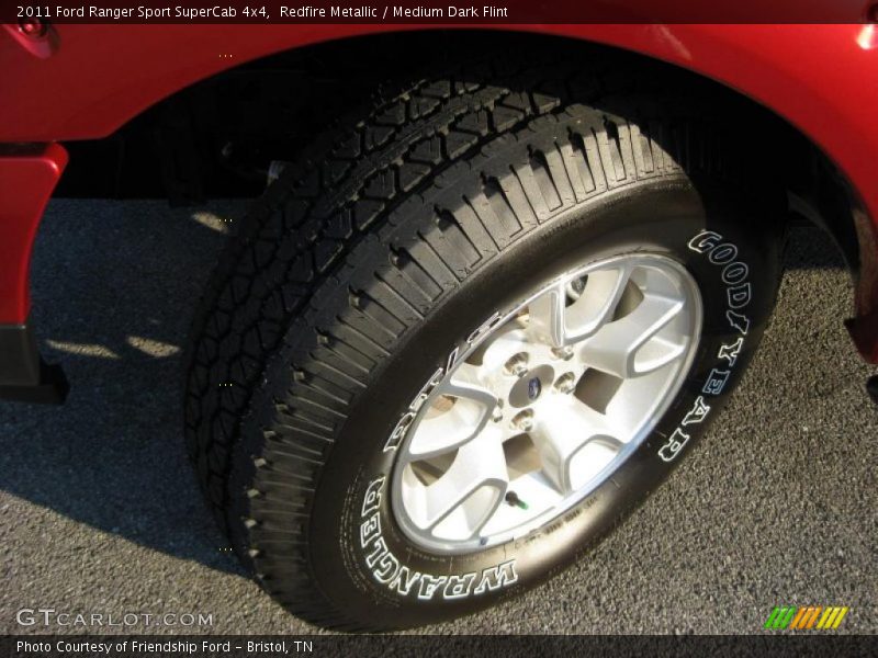 Redfire Metallic / Medium Dark Flint 2011 Ford Ranger Sport SuperCab 4x4