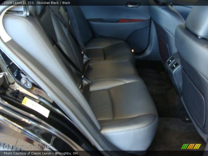 Obsidian Black / Black 2008 Lexus ES 350