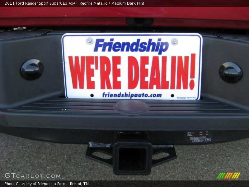 Redfire Metallic / Medium Dark Flint 2011 Ford Ranger Sport SuperCab 4x4