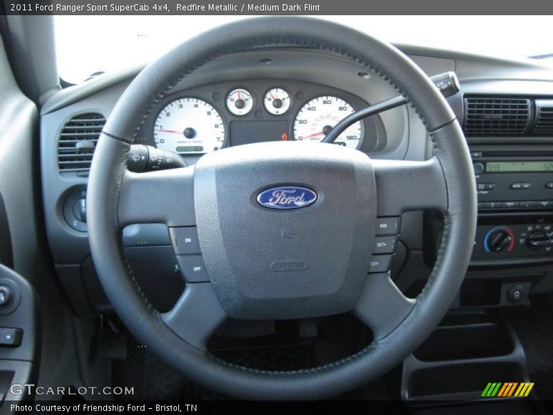 Redfire Metallic / Medium Dark Flint 2011 Ford Ranger Sport SuperCab 4x4