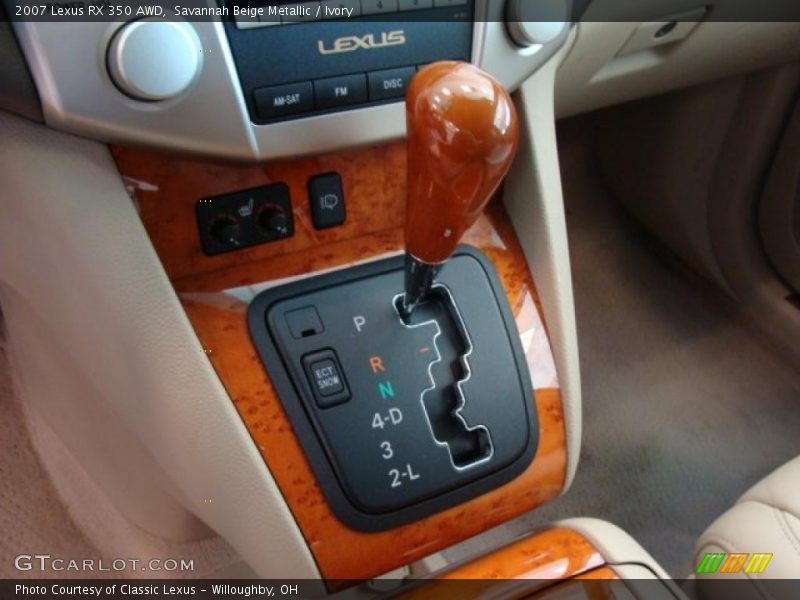 Savannah Beige Metallic / Ivory 2007 Lexus RX 350 AWD