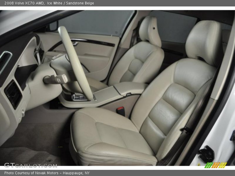 Ice White / Sandstone Beige 2008 Volvo XC70 AWD