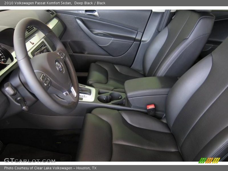 Deep Black / Black 2010 Volkswagen Passat Komfort Sedan