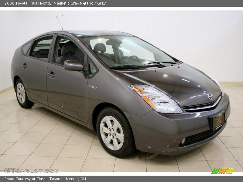Magnetic Gray Metallic / Gray 2008 Toyota Prius Hybrid
