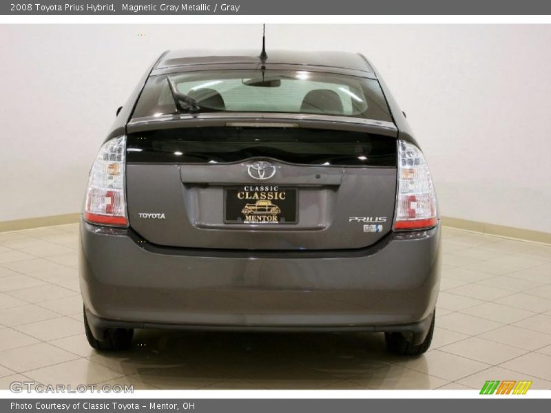 Magnetic Gray Metallic / Gray 2008 Toyota Prius Hybrid