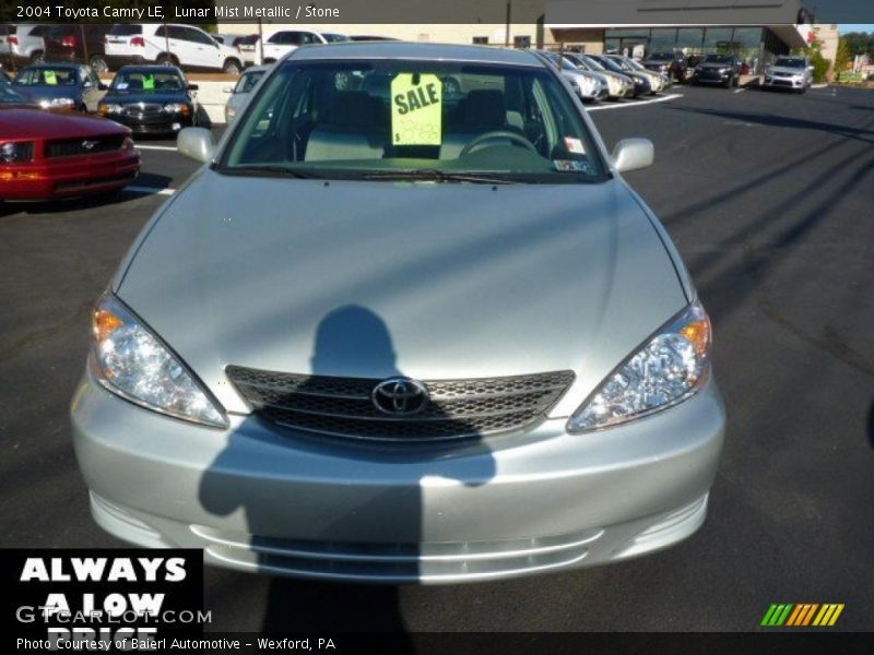 Lunar Mist Metallic / Stone 2004 Toyota Camry LE