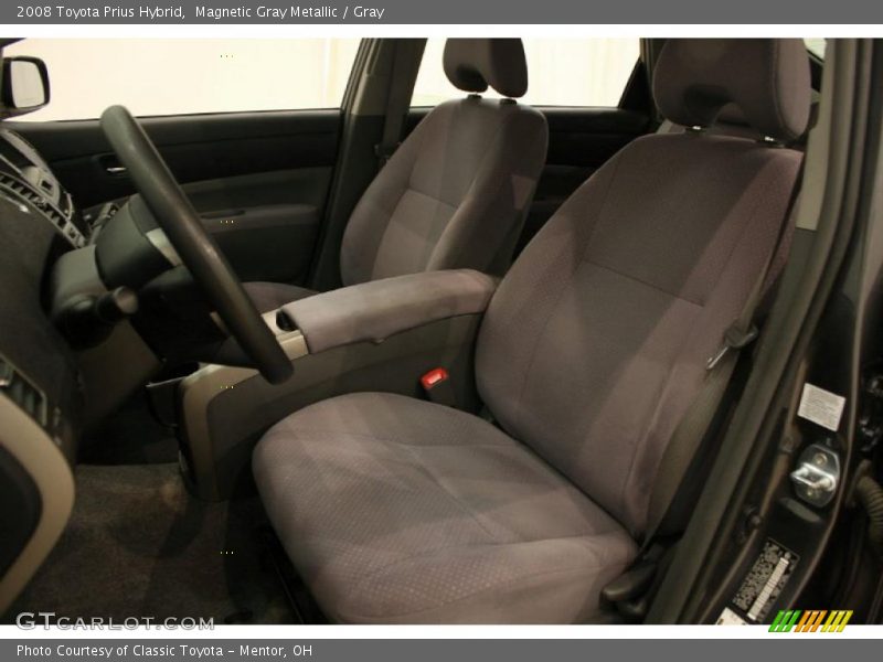 Magnetic Gray Metallic / Gray 2008 Toyota Prius Hybrid