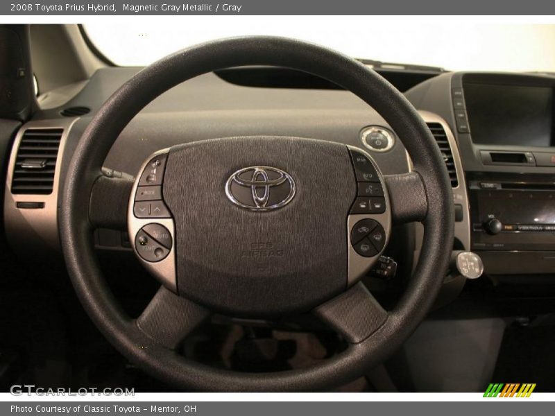 Magnetic Gray Metallic / Gray 2008 Toyota Prius Hybrid