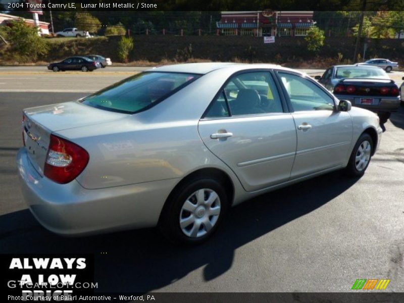 Lunar Mist Metallic / Stone 2004 Toyota Camry LE