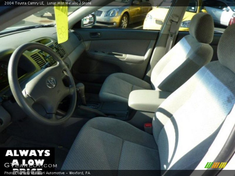 Lunar Mist Metallic / Stone 2004 Toyota Camry LE
