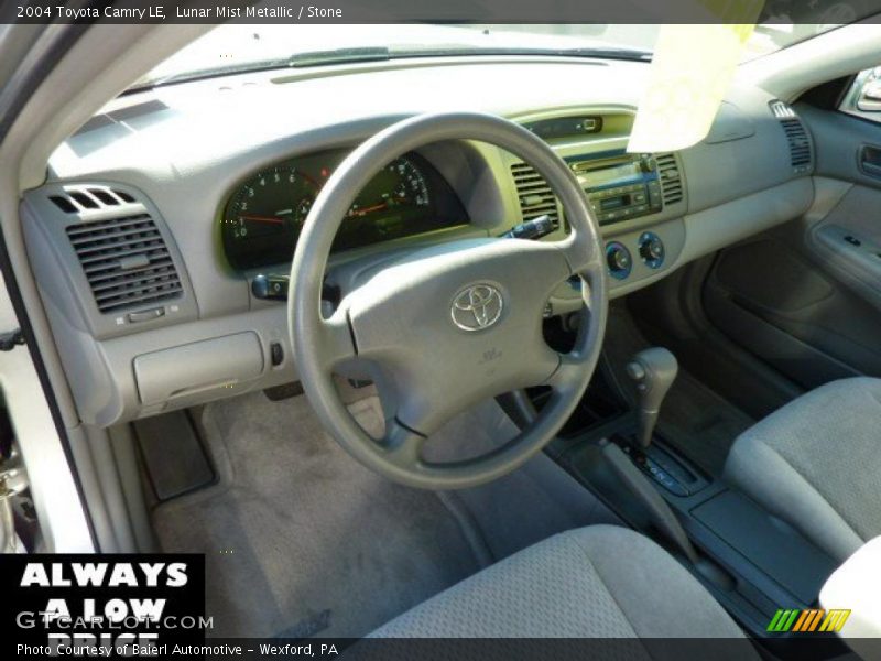 Lunar Mist Metallic / Stone 2004 Toyota Camry LE
