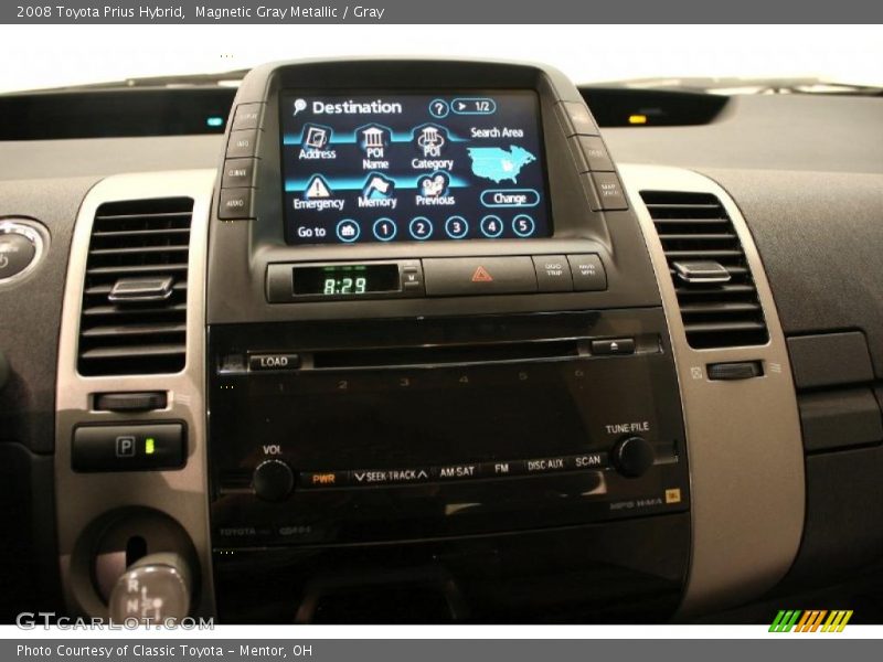 Magnetic Gray Metallic / Gray 2008 Toyota Prius Hybrid