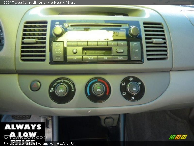 Lunar Mist Metallic / Stone 2004 Toyota Camry LE
